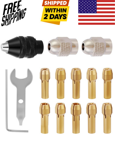 15pcs keyless drill chuck - keyless,